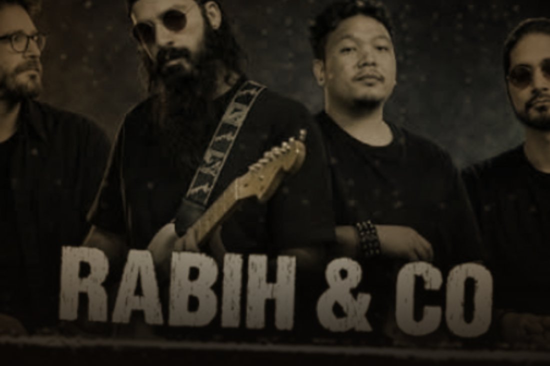 Rabih & Co on stage at Bricks